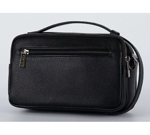 Мужская сумка Poshete 249-6610-1-BLK черный