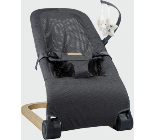 Шезлонг Amarobaby Baby relax AB22-25BR/11 серый