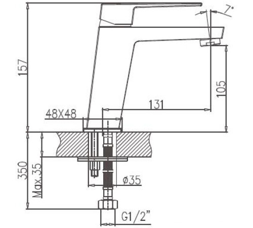 Смеситель Haiba HB10191