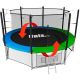 Батут Unix Line Classic 14ft inside синий/зеленый