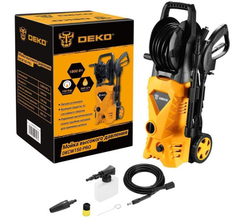 Мойка высокого давления Deko DKCW150 PRO