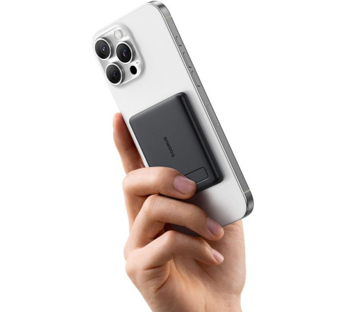 Внешний аккумулятор Baseus PicoGo AM31 Mini Magnetic Power Bank with Stand 20W 5000mAh черный