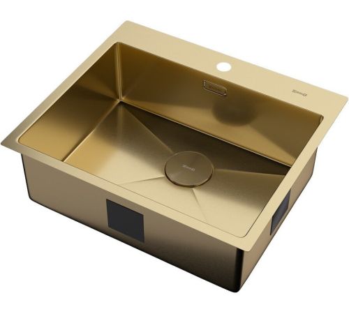 Кухонная мойка ZorG Zerox 59 IF PVD Gold