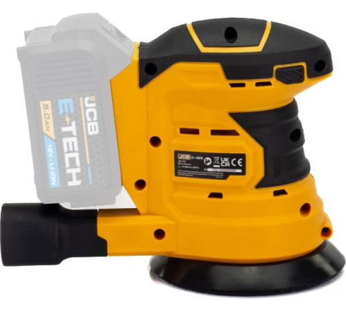 Эксцентриковая шлифмашина JCB 18OS-B-E без АКБ