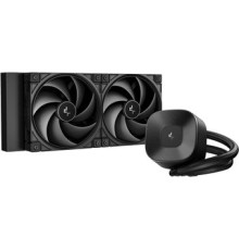 Система жидкостного охлаждения для процессора DeepCool LE240 V2 Zero Dark R-LE240ZERO-BKLNMD-G-1