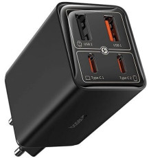 Сетевое зарядное Baseus GaN6 Pro Fast Charger 2C+2U 65W P10162701113-00 черный