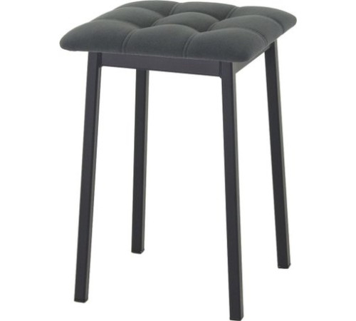 Табурет AMC Comfort 7К1.16 кожзам, антрацит/черный