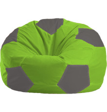Кресло-мешок Flagman Мяч Стандарт М1.1-160 салатовый/серый