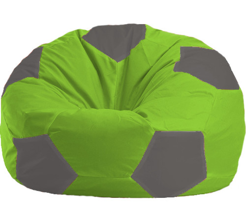 Кресло-мешок Flagman Мяч Стандарт М1.1-160 салатовый/серый