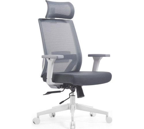 Офисное кресло SPARX Toro Plus White серый