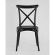 Стул Stool Group Кроссбэк пластиковый черный