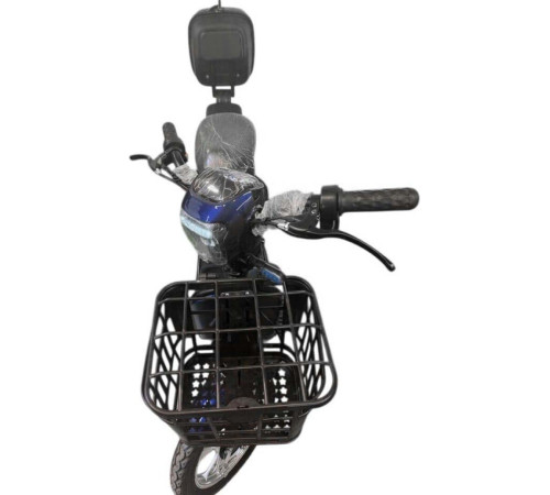 Электроскутер NOVA EC03 синий, без цепи