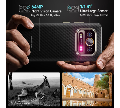 Телефон Ulefone Armor 25T 6GB/256GB черный