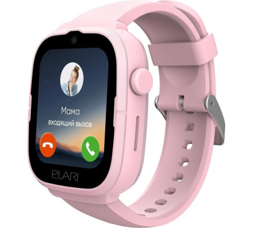 Детские умные часы Elari KidPhone 4G Go розовый