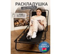 Раскладушка MishLex 192x65 см черный