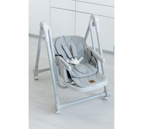 Высокий стульчик VipBaby Milan rocky grey