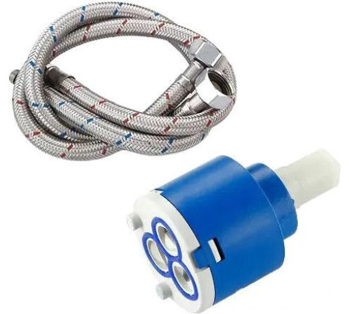 Смеситель Rea Polo B9942 белый/хром