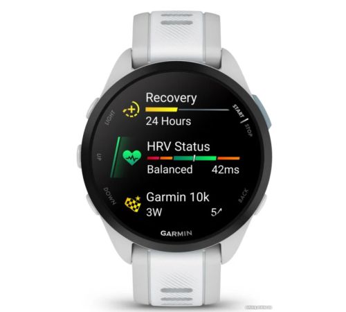 Умные часы Garmin Forerunner 165 туманно-серый/белый камень