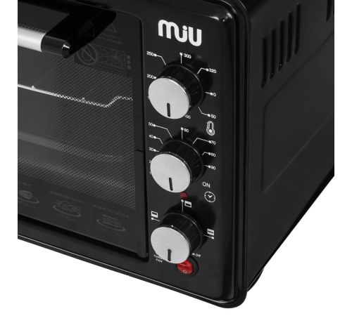 Мини-печь MIU MO-40002KB черный