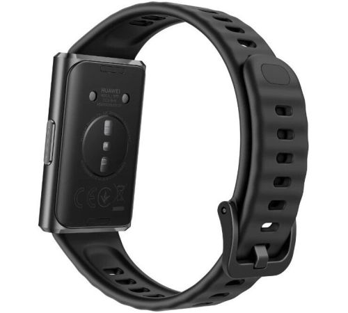 Фитнес-браслет Huawei Band 11 Pro черный, с черным силиконовым ремешком, международная версия