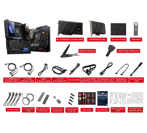 Материнская плата MSI MEG Z890 Godlike