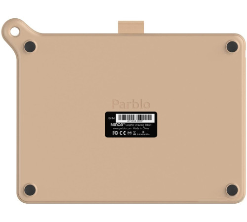 Графический планшет Parblo Ninos M розовый