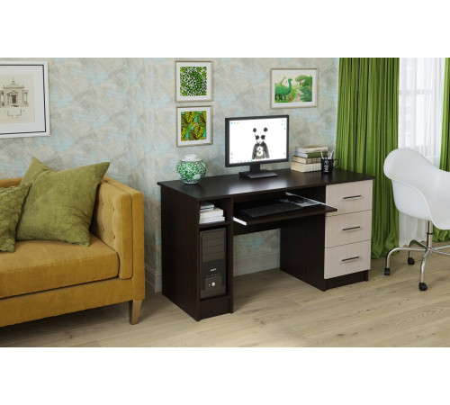 Стол Памир ПКС-4 венге/дуб белфорт