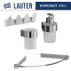 Набор аксессуаров для ванной Lauter 21TS3018 + 21TS3020 + 21TS3008 + 21TS3007 Chrome, 4 предмета