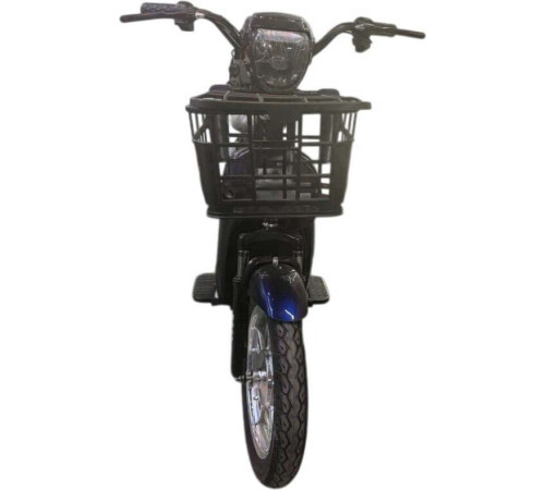 Электроскутер NOVA EC03 синий, без цепи