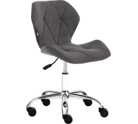 Кресло TetChair Selfi флок, серый