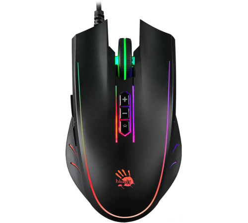 Игровая мышь A4Tech Bloody Q81 Curve черный