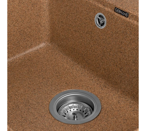 Кухонная мойка Gerhans A12 терракот