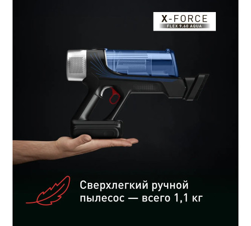 Вертикальный пылесос с влажной уборкой Tefal X-Force Flex 9.60 Aqua TY20C7WO