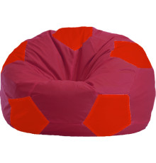 Кресло-мешок Flagman Мяч Стандарт М1.1-308 бордовый/красный