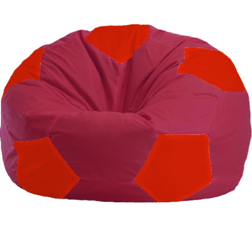 Кресло-мешок Flagman Мяч Стандарт М1.1-308 бордовый/красный