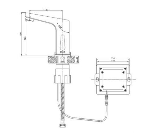 Смеситель Lemark Project [LM4655CE]