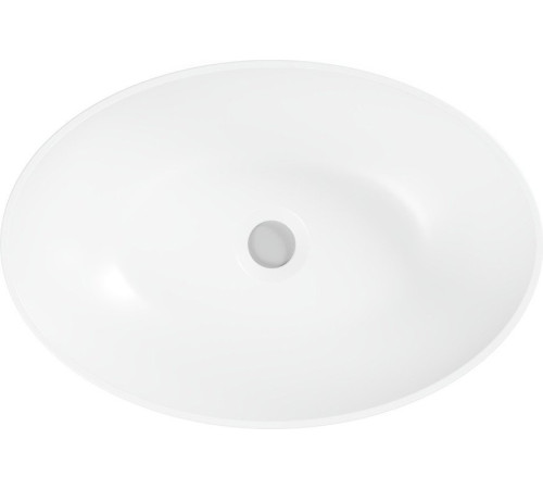 Умывальник Belux Дубай Д-480 18, белый матовый/Solid Surface