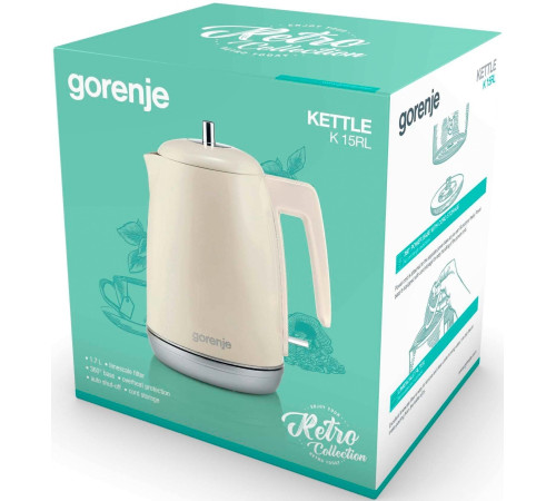 Электрический чайник Gorenje K15RL