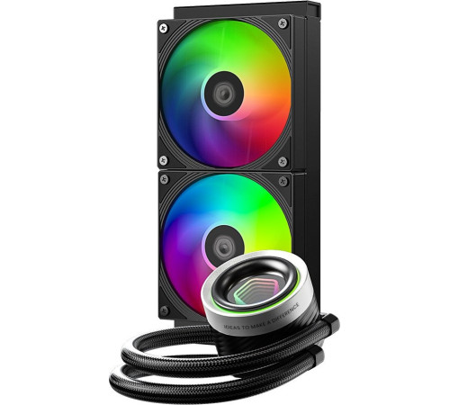 Система жидкостного охлаждения для процессора ID-Cooling FX240 INF Black