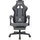 Игровое геймерское кресло Brave Knight OPUS/F mini серый/черный