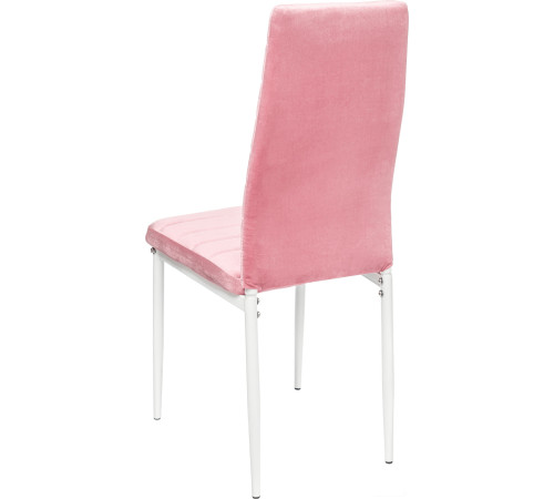 Стул Mio Tesoro Джия DC-060KD розовый/белый