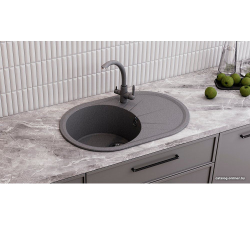 Кухонная мойка Ulgran U-503 ультра-черный