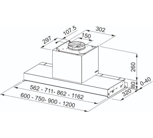Кухонная вытяжка Franke Maris FSTS Drip-Free 60 X 305.0702.609
