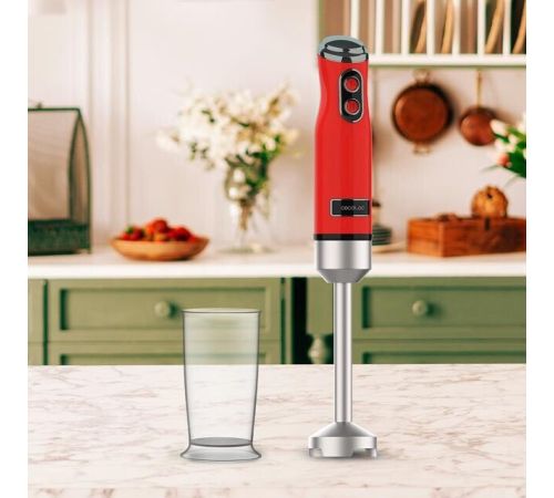 Погружной блендер Cecotec Power RetroRed 1200MAX