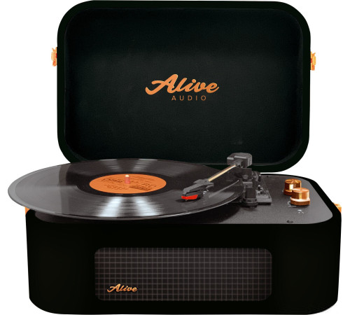Виниловый проигрыватель Alive Audio Stories черный
