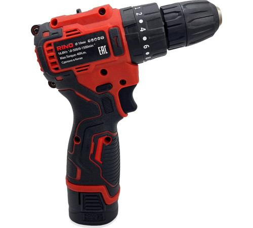 Ударная дрель-шуруповерт RINO DRL4-1 с 1-им АКБ