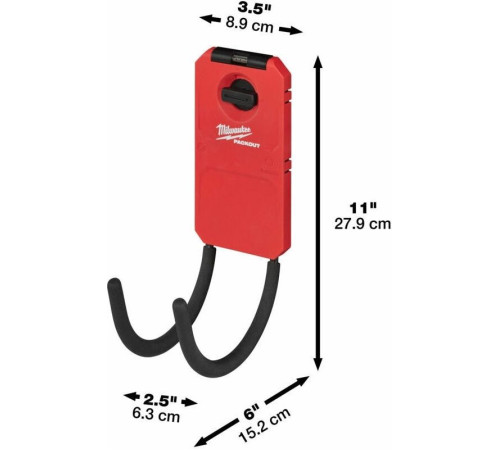 Крюк  Milwaukee PackOut 4932480701