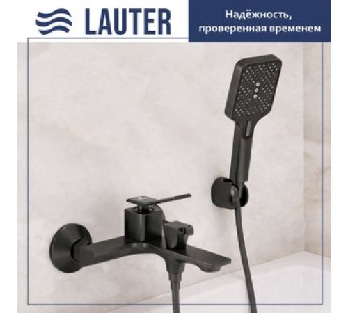 Смеситель Lauter Allure 21CK6618QP + Душевой гарнитур 213GM