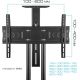 Стойка для телевизора Kromax Omega-17 черный
