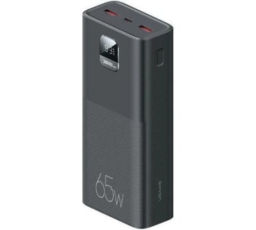Внешний аккумулятор Usams CD185 PB68 30000mAh черный